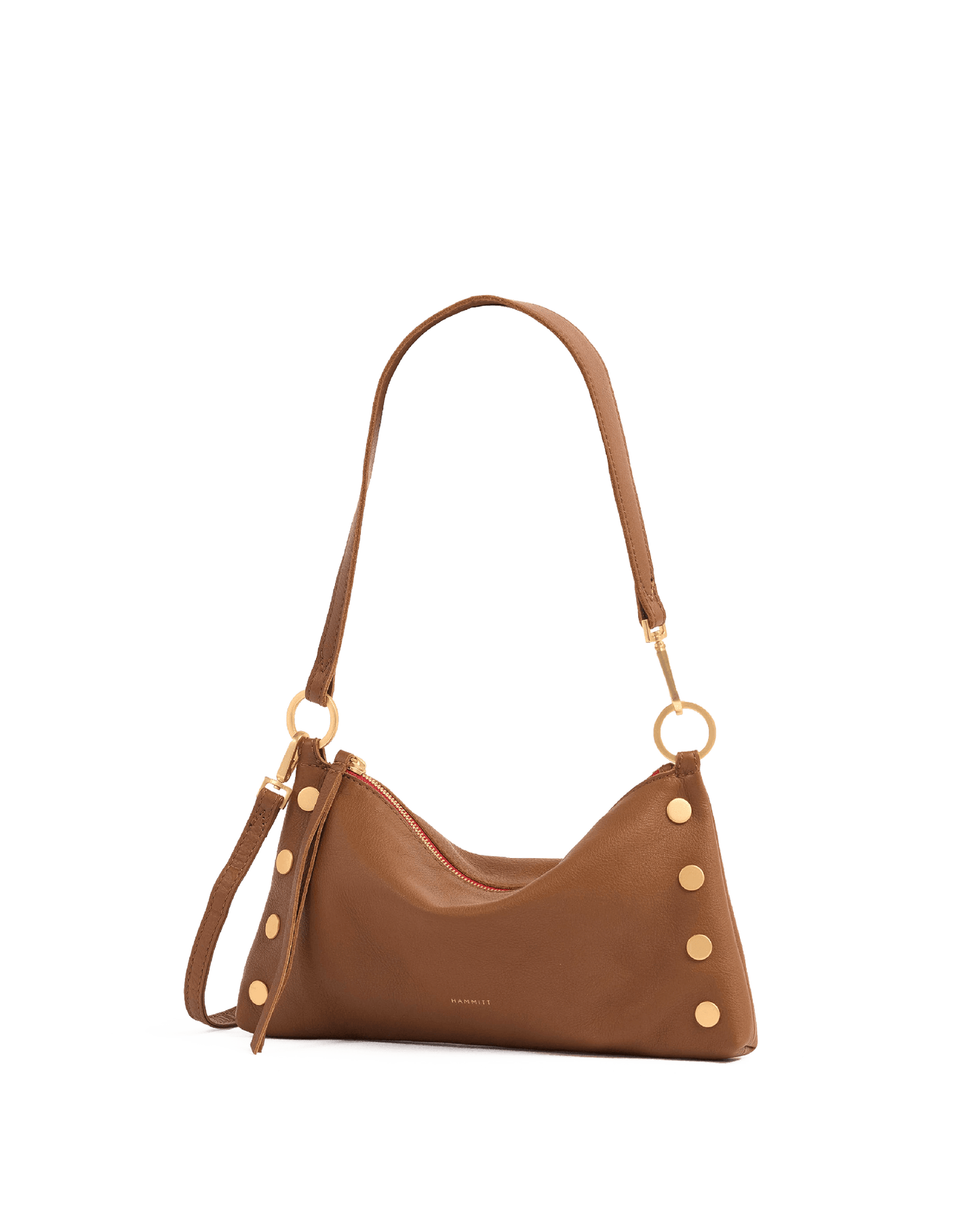 Kyle-Mahogany-Pebble-BG-Red-Zip-Front-View-2