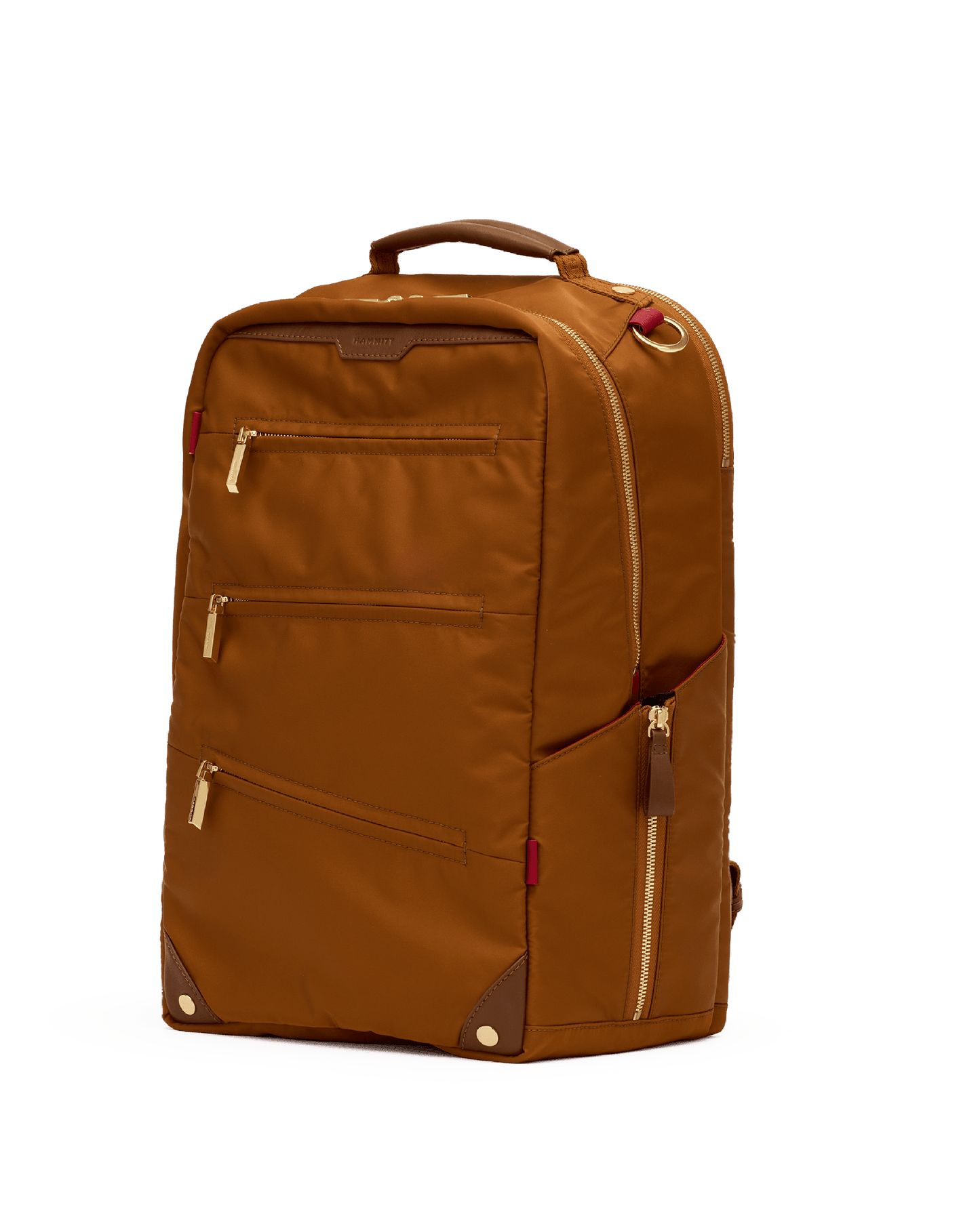 Eden-Backpack-Amber-Nylon-G-Front-View