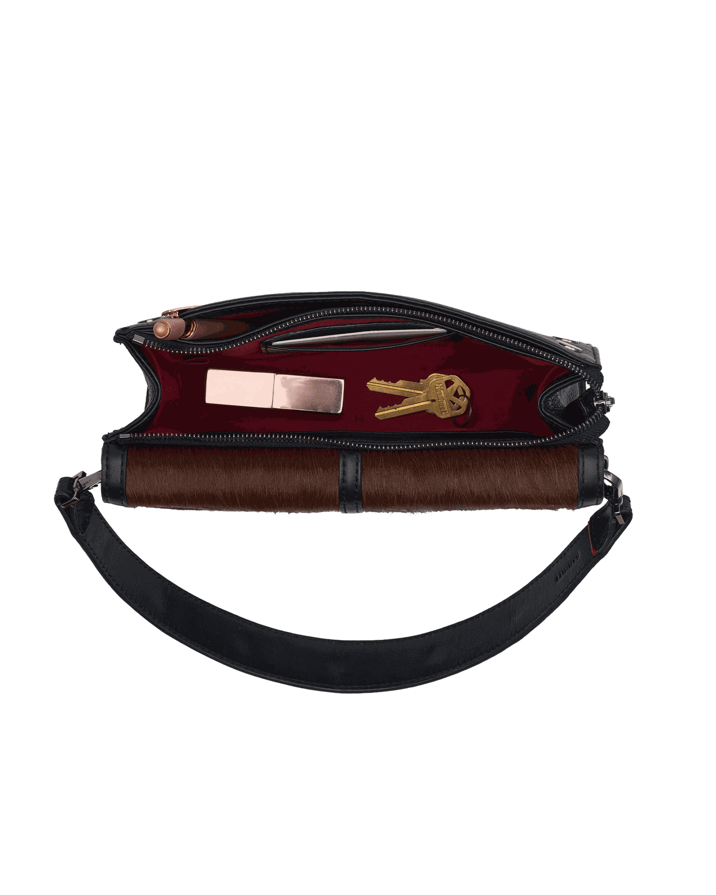 Montana-Clutch-Sml-Calf-Hair-GM-Inside-View