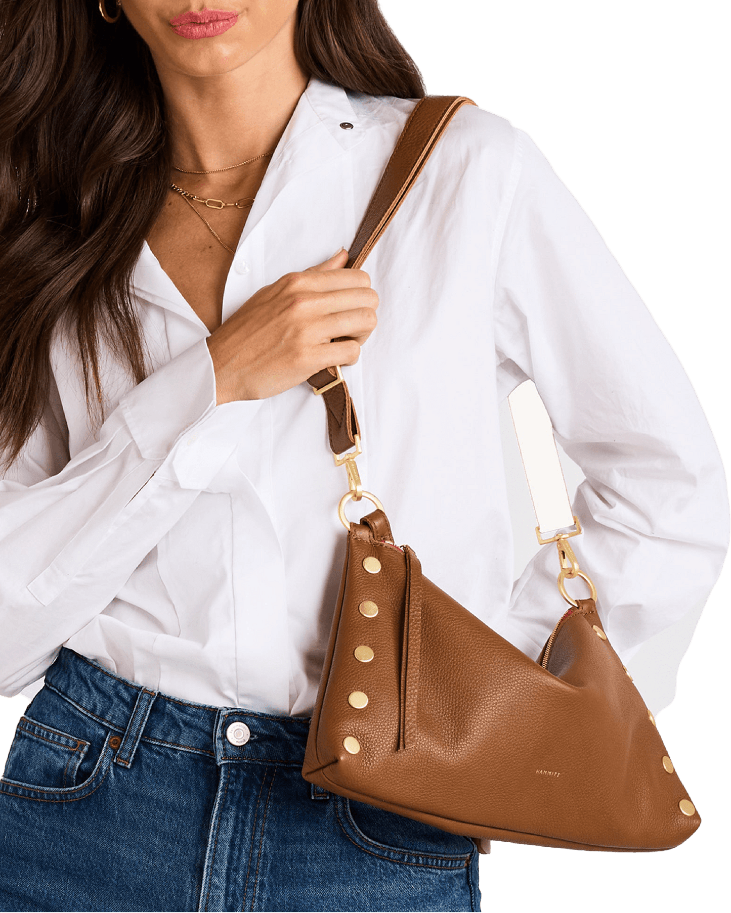Kyle-Med-Mahogany-Pebble-BG-Red-Zip-Model-View