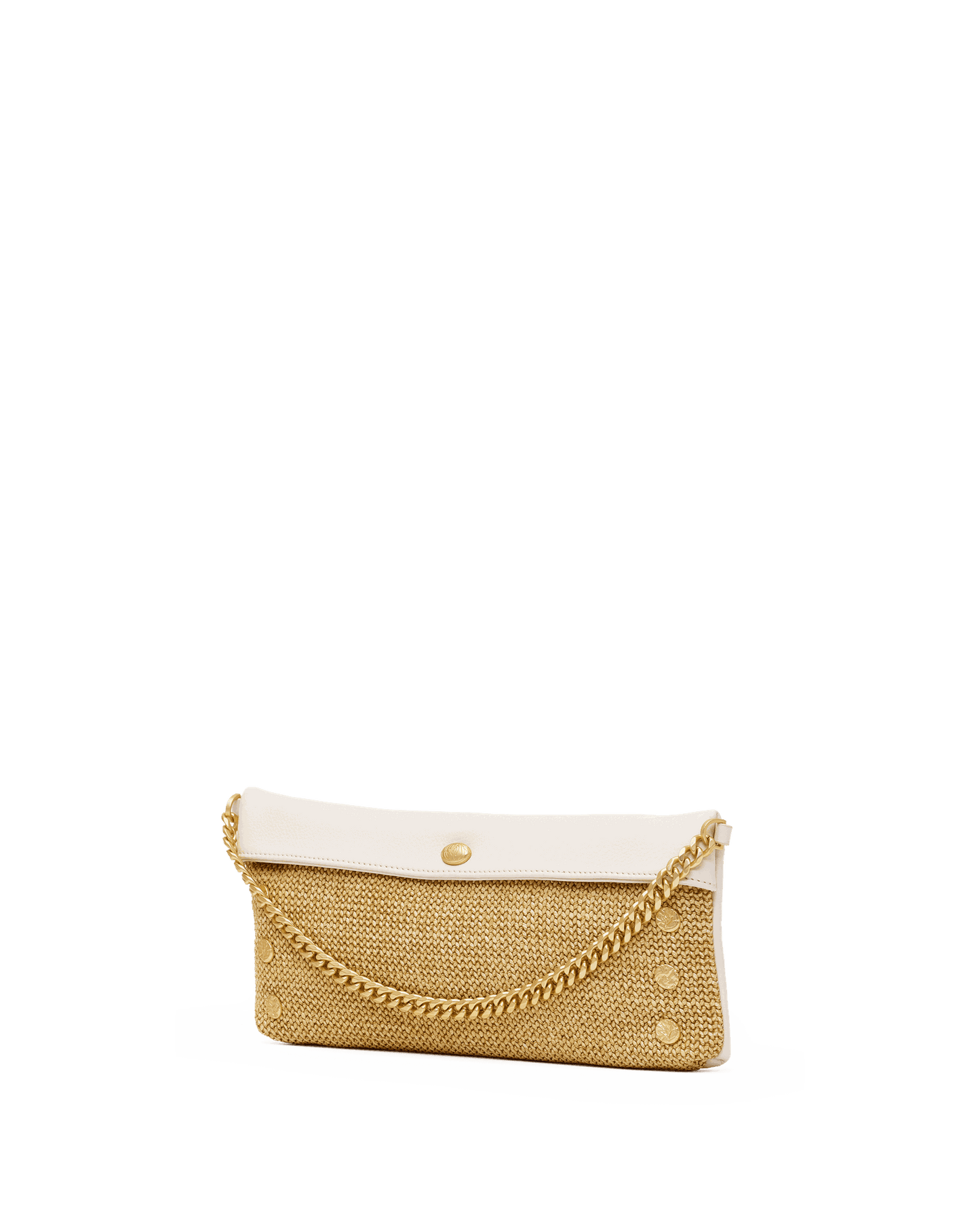 Invitation-Clutch-Calla-Lily-White-Raffia-BGH-Front-View-2