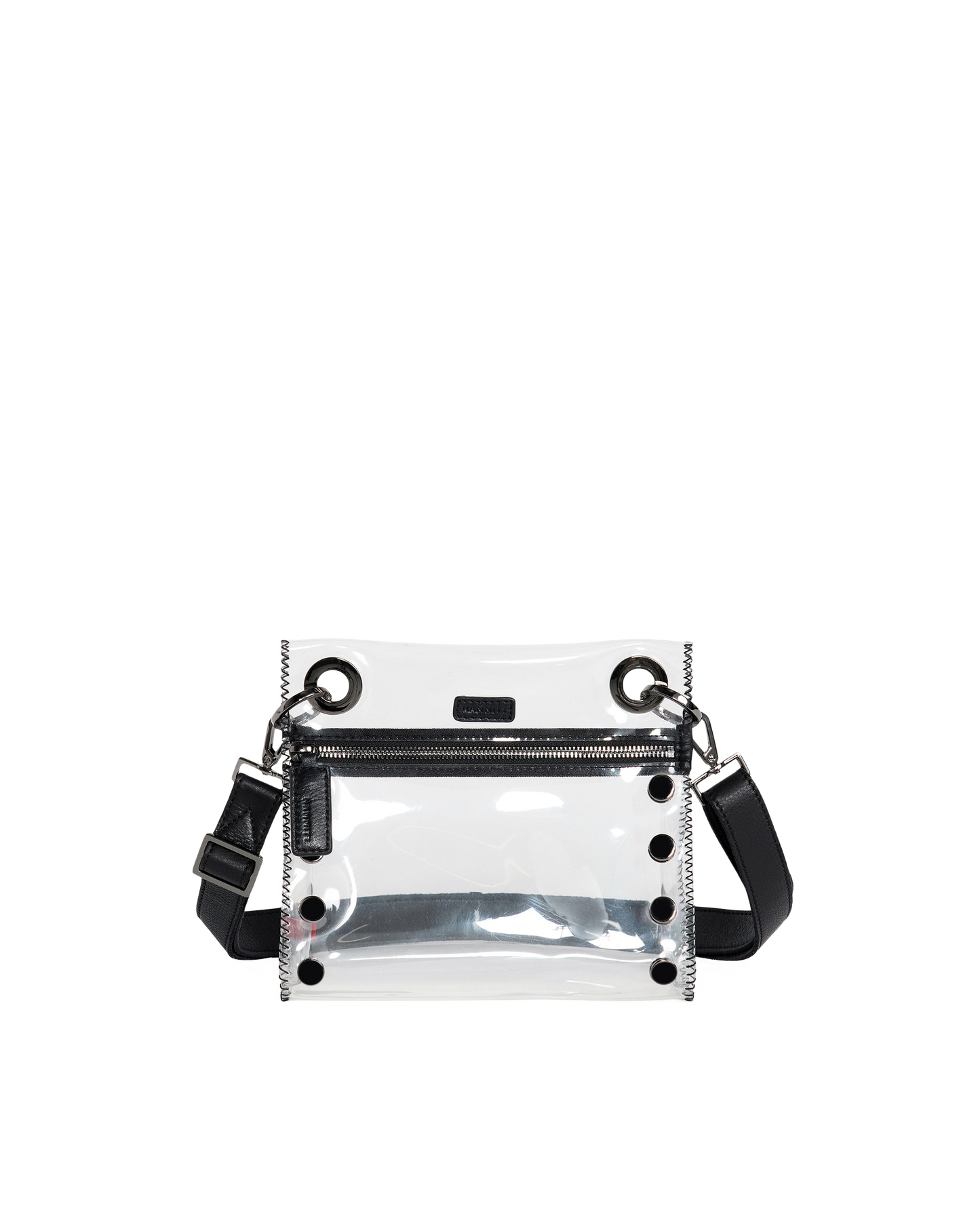 Tony-Sml-Clear-Black-Front-View