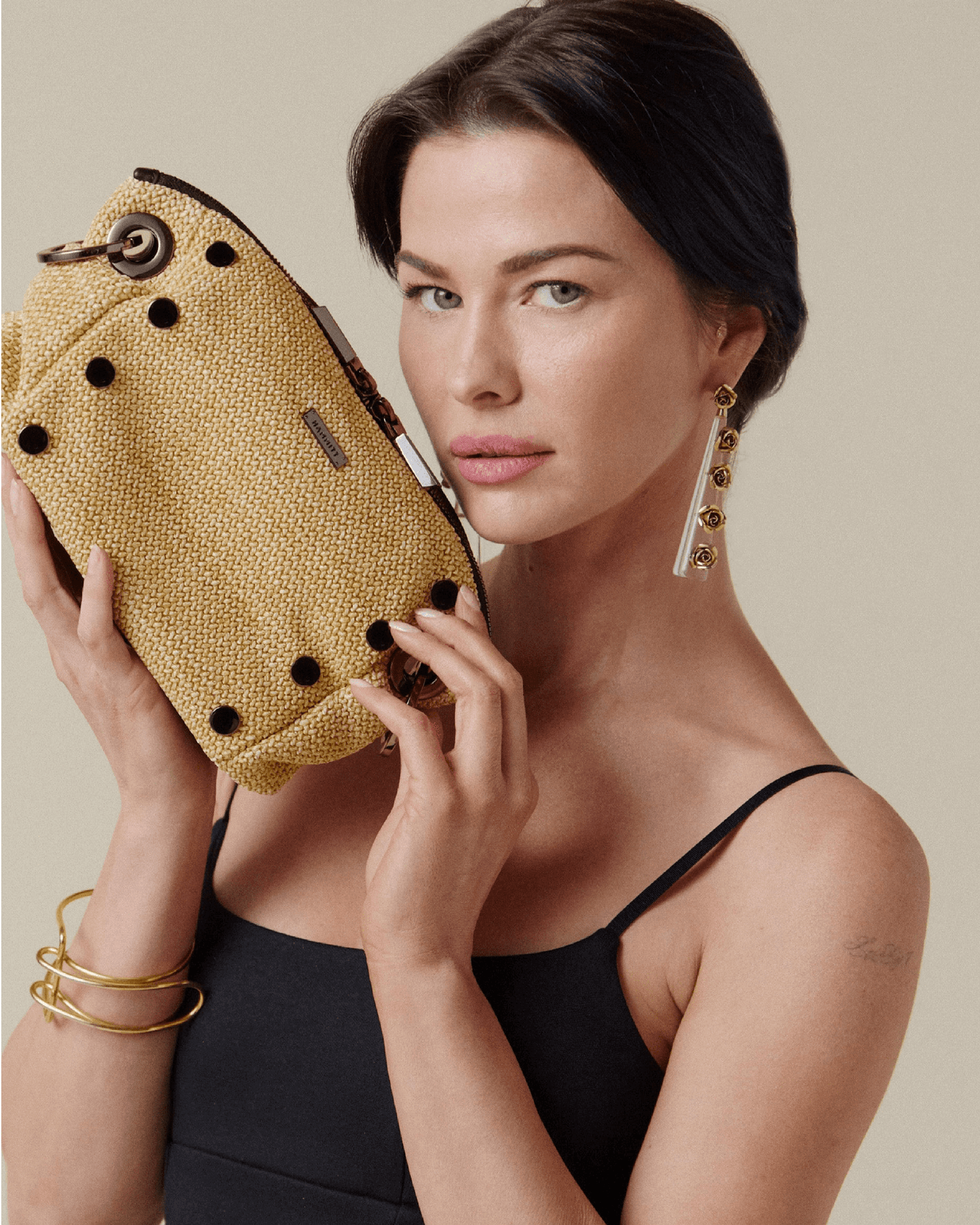 Daniel-Crossbody-Clutch-Sml-Chaparral-Raffia-Model-View-5