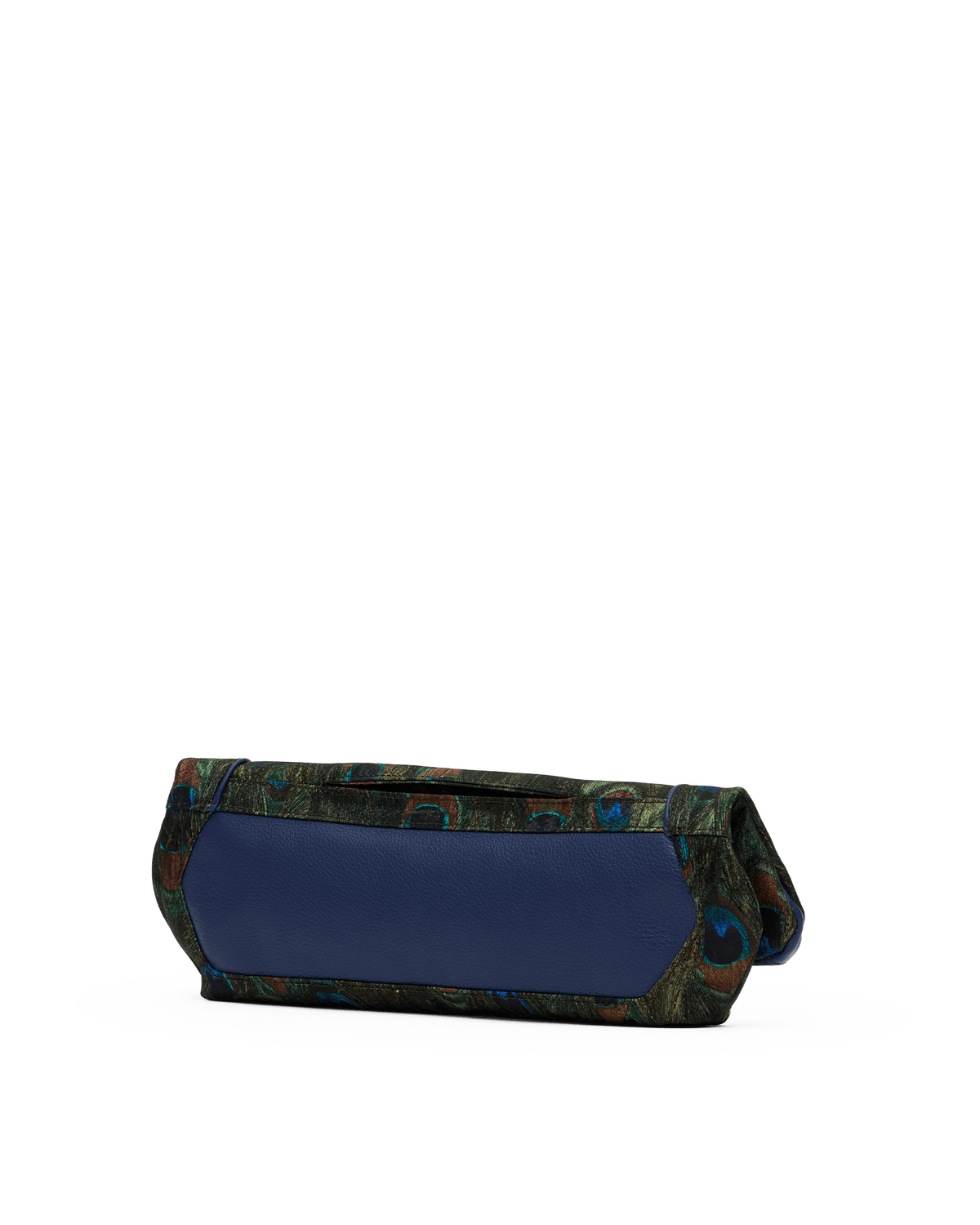 Beverly-Clutch-Peacock-Jacquard-G-Back-View