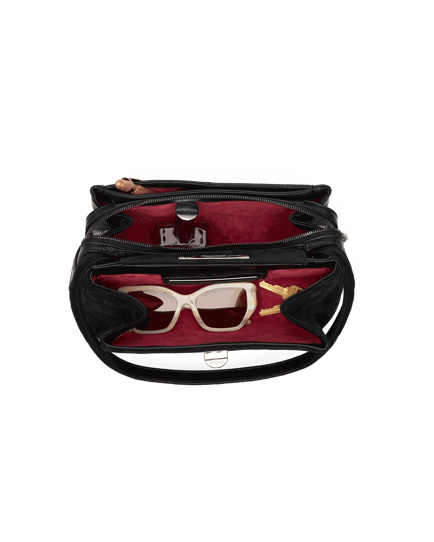 Charlotte-Med-Noir-Diamond-Suede-GM-Inside-View