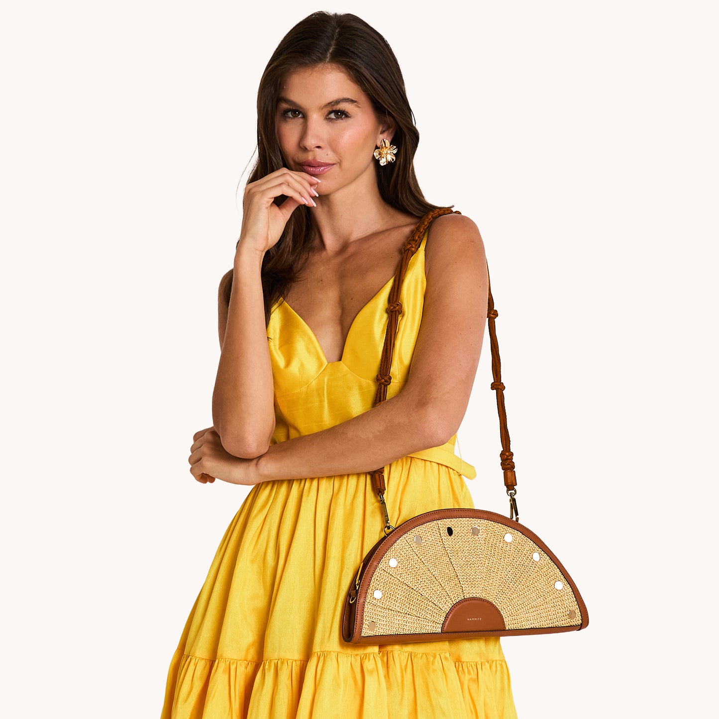 Shelley-Clutch-Cocoa-Raffia-G-Model-View-4