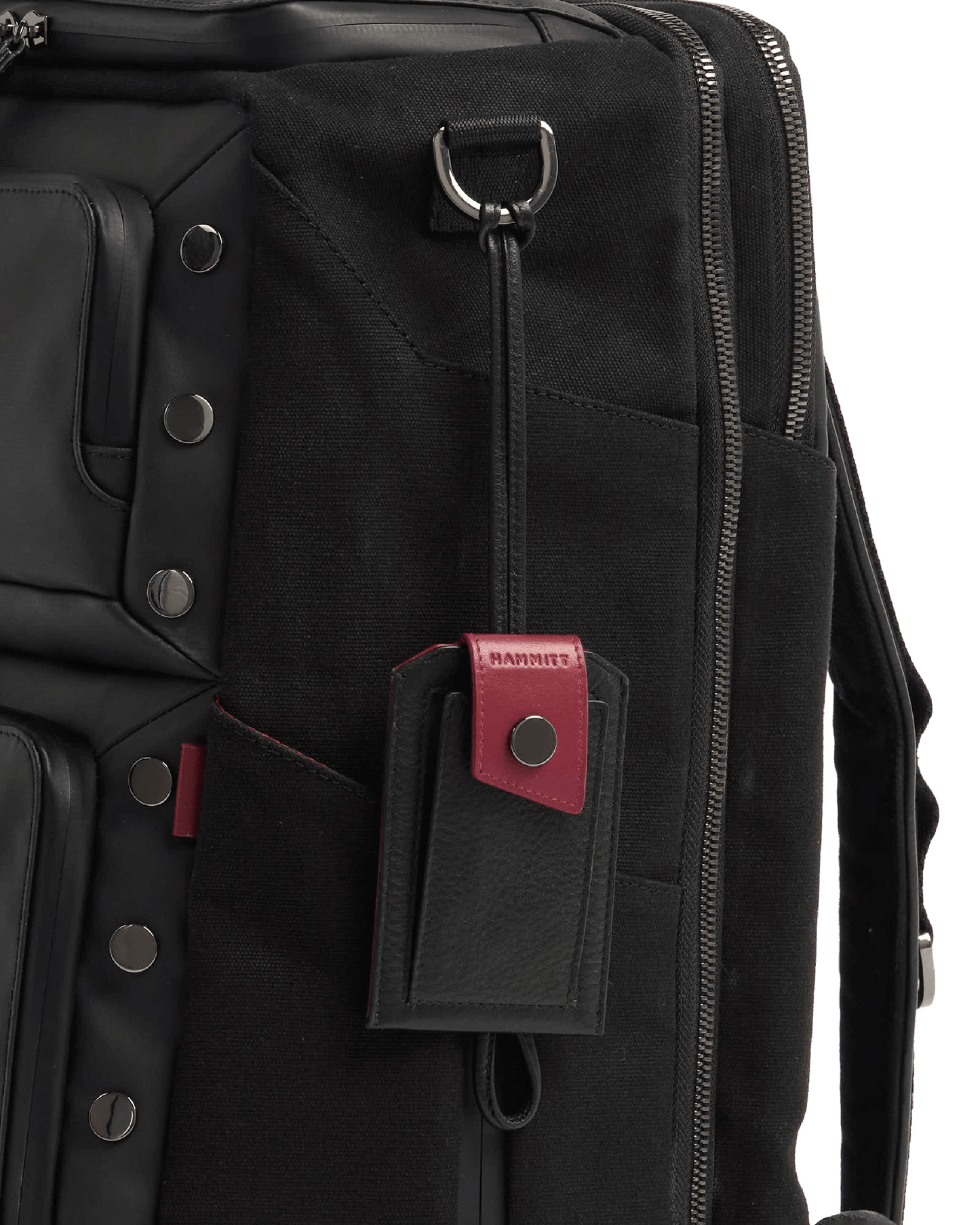 Burbank-Backpack-Black-Nylon-Detail-View-1