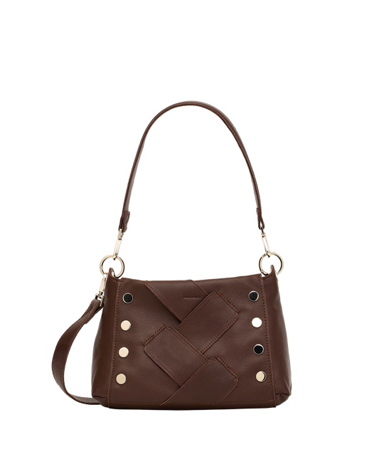 Bryant | Espresso Pebble Weave/Silver | Med