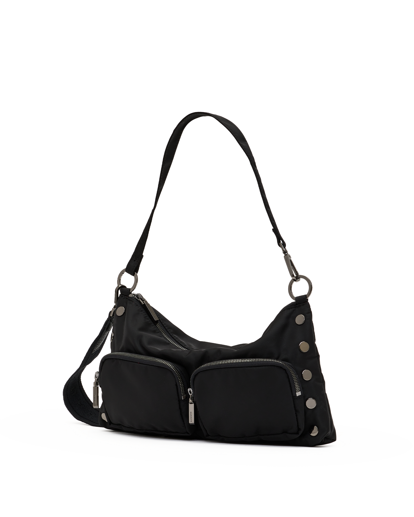 Kyle-Med-Black-Nylon-GM-Front-View-2