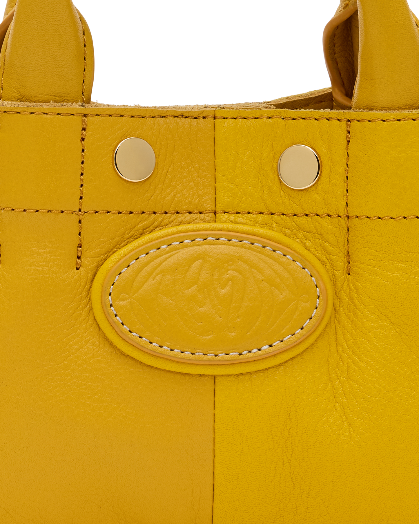 Olympia-Tote-Mini-Double-Yellow-G-Detail-View