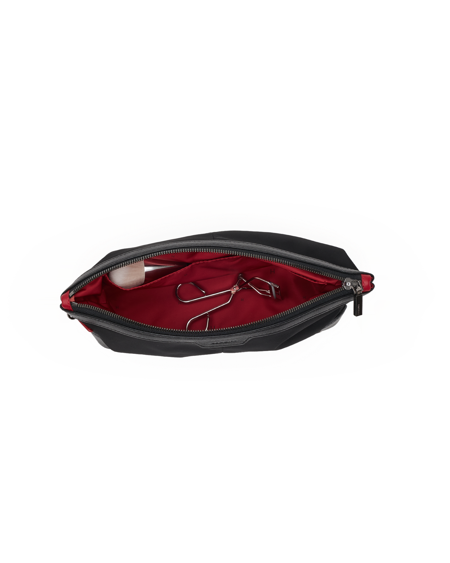 Nicky-Travel-Pouch-Short-Black-Nylon-GM-Inside-View