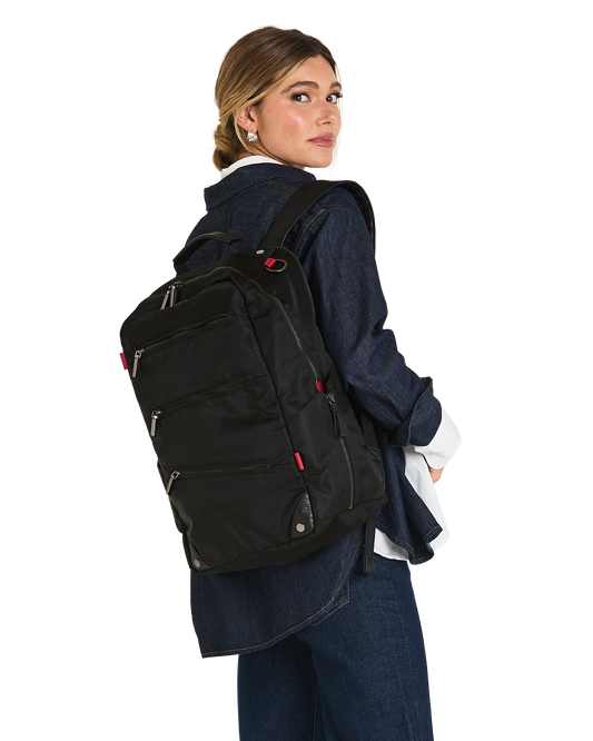 Eden-Backpack-Black-Nylon-GM-Model-View