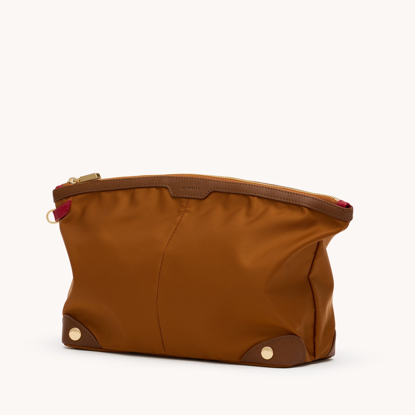 Nicky-Travel-Pouch-Lrg-Amber-Nylon-G-Front-View-2