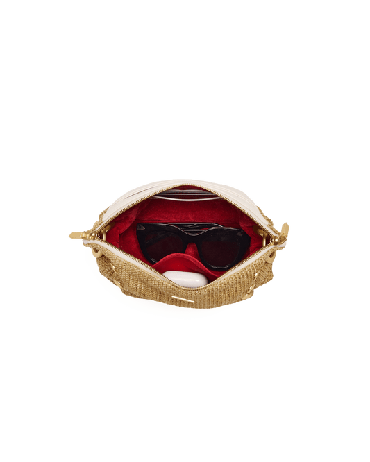 Daniel-Crossbody-Clutch-Sml-Calla-Lily-White-Raffia-BG-Inside-View