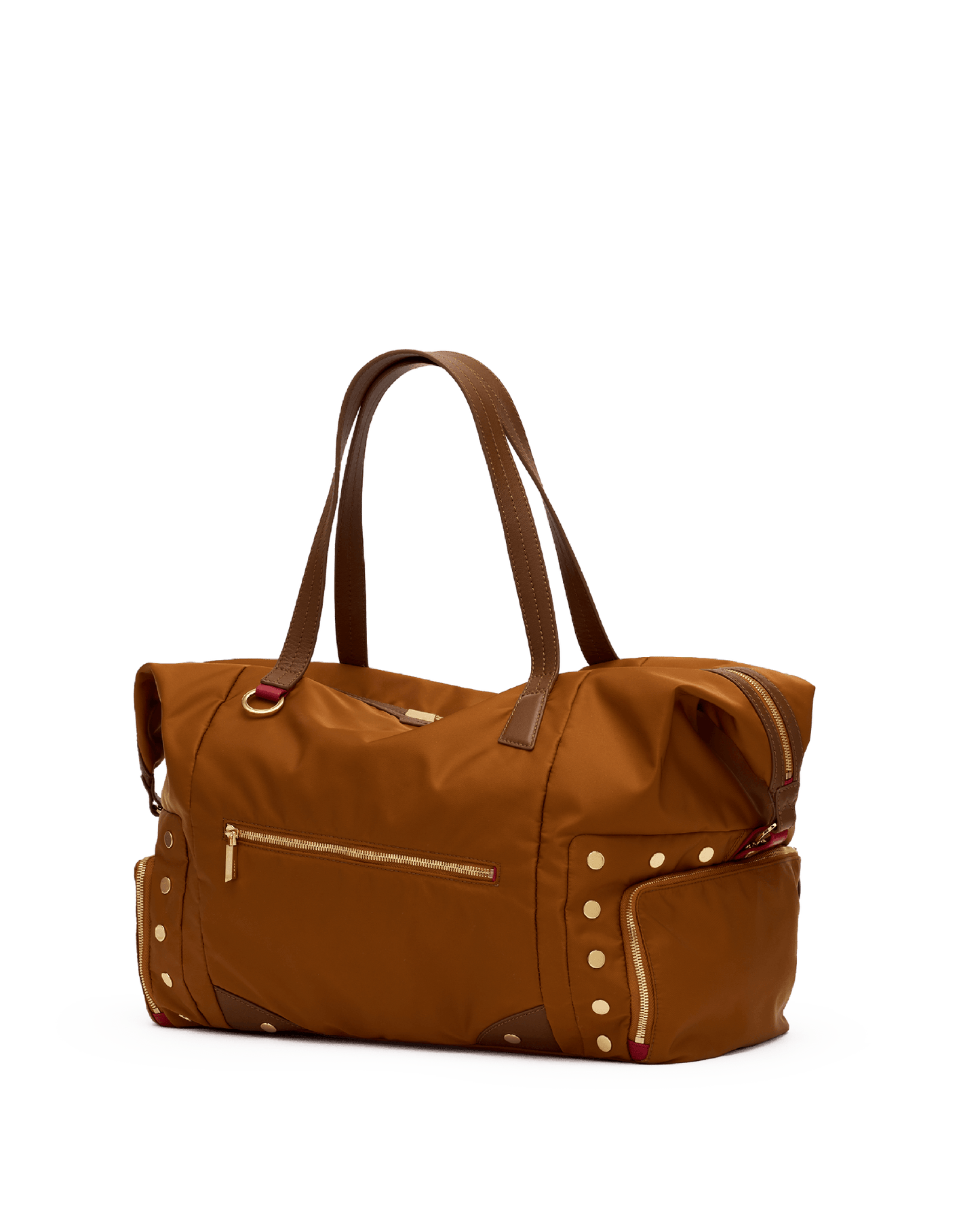 Ivy-Weekender-Amber-Nylon-G-Front-View-2