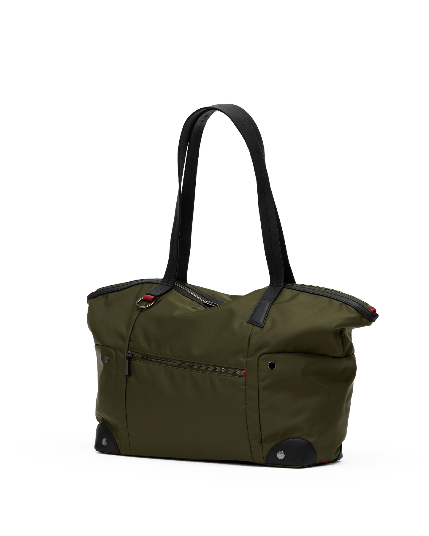 Zoe-Tote-Jade-Nylon-GM-Front-View-2