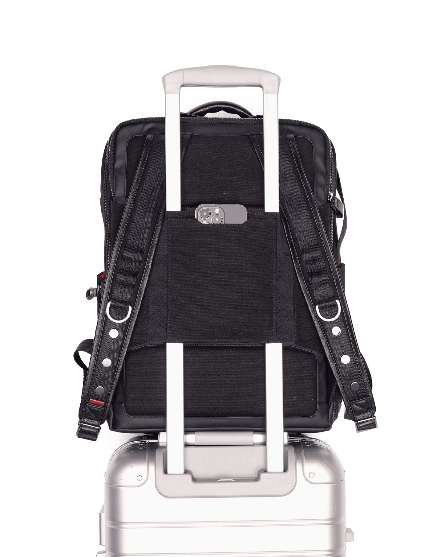 Burbank-Backpack-Black-Nylon-Crossbody-View