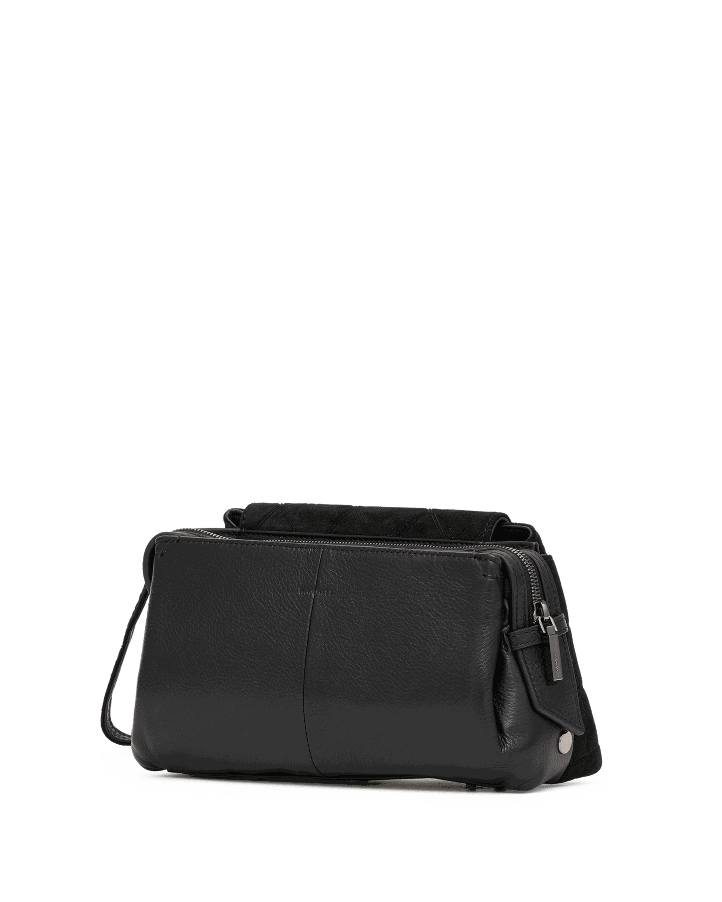 Charlotte-Med-Noir-Diamond-Suede-GM-Back-View