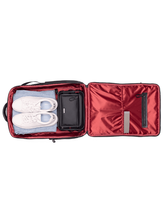 Burbank-Backpack-Black-Nylon-Inside-View