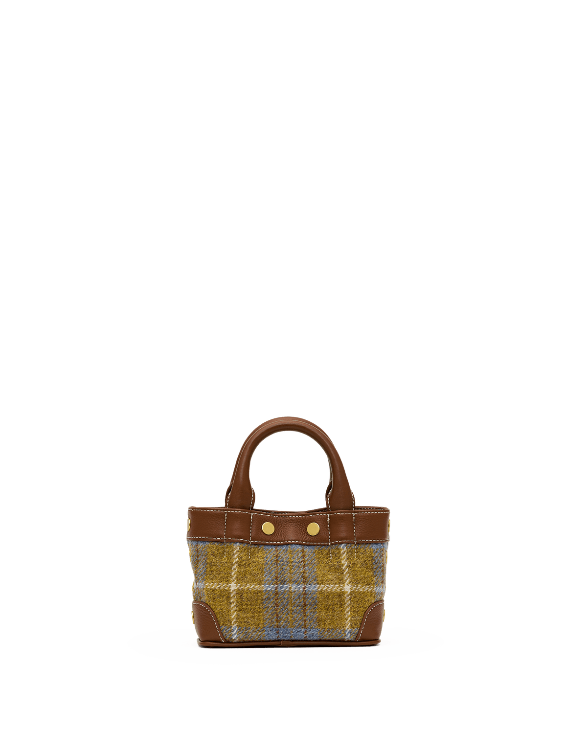 Olympia-Tote-Mini-Highlands-Tweed-AG-Back-View-Detail