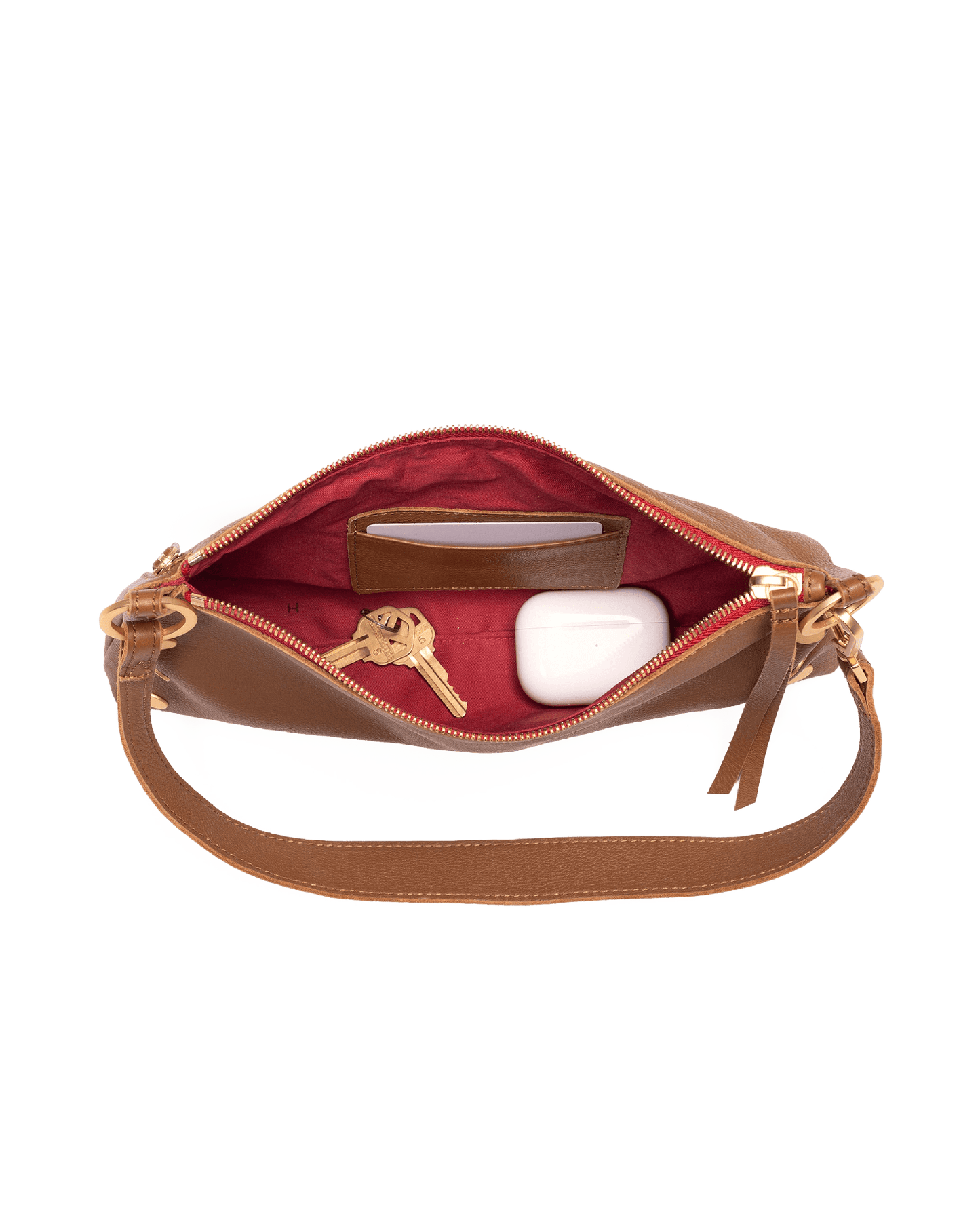 Kyle-Mahogany-Pebble-BG-Red-Zip-Inside-View