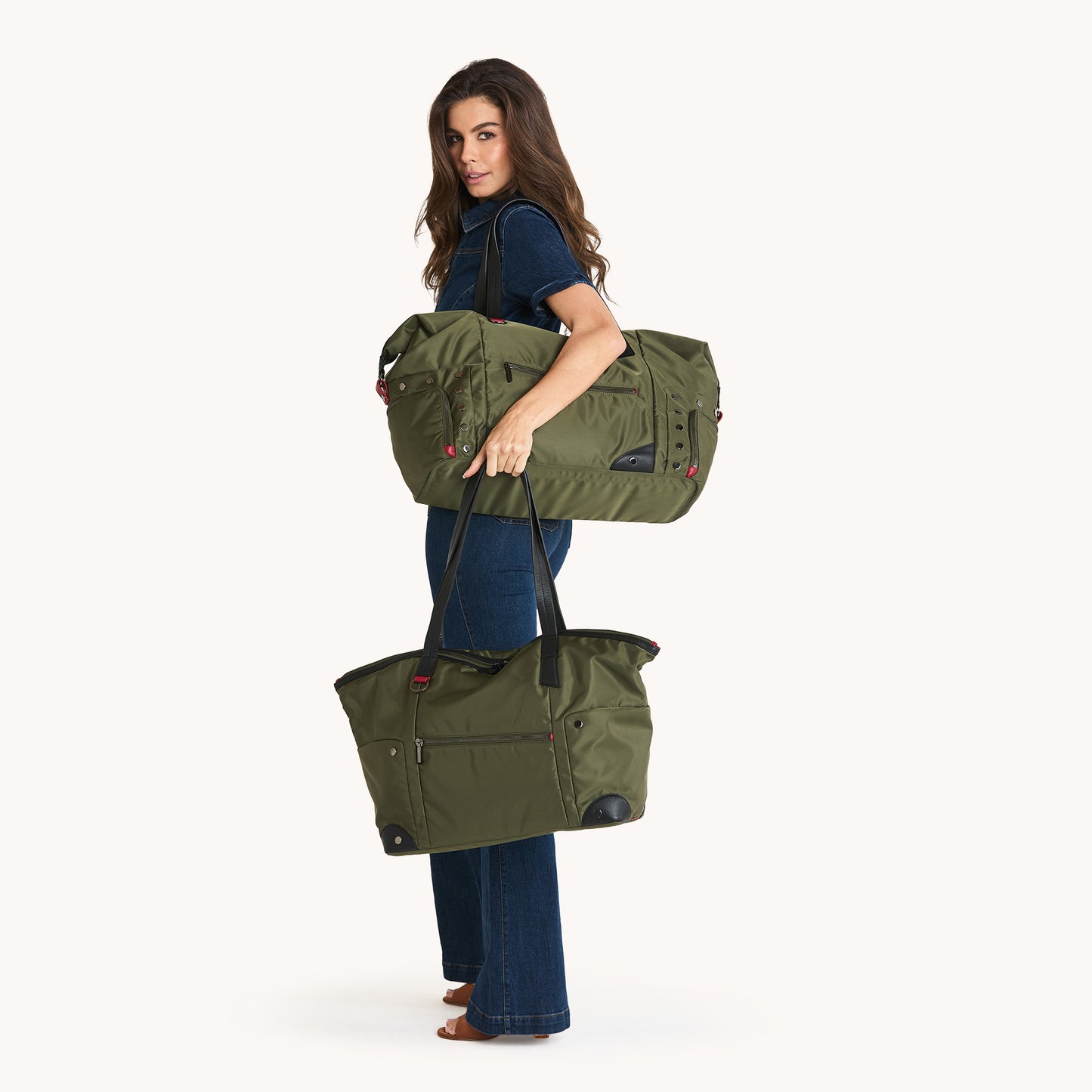 Ivy-Weekender-Jade-Nylon-GM-Model-View-6