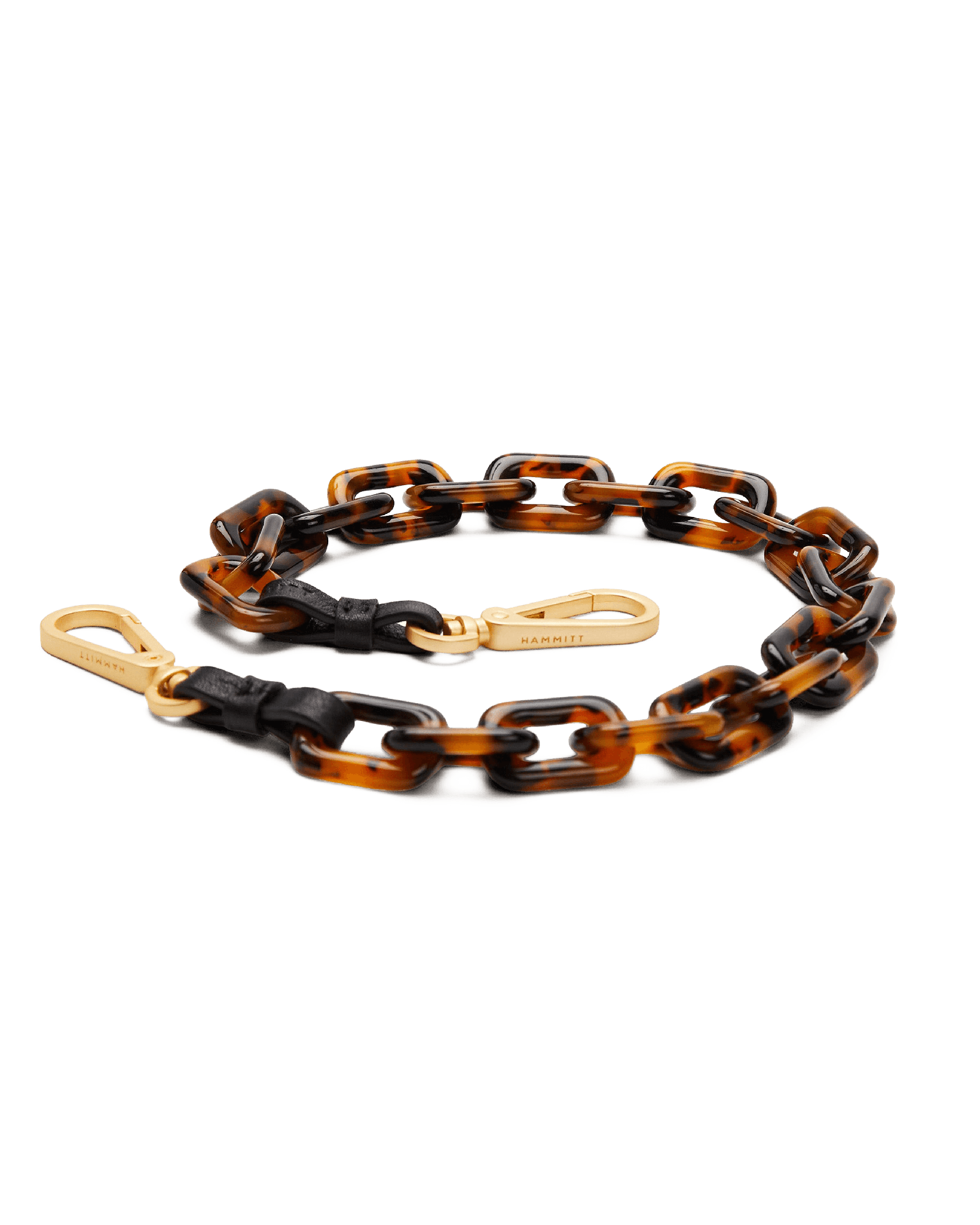 Tortoise Shell Shoulder Strap One Size | Bag Chain | HAMMITT Tortoise Shell Shoulder Strap One Size | Bag Chain | HAMMITT