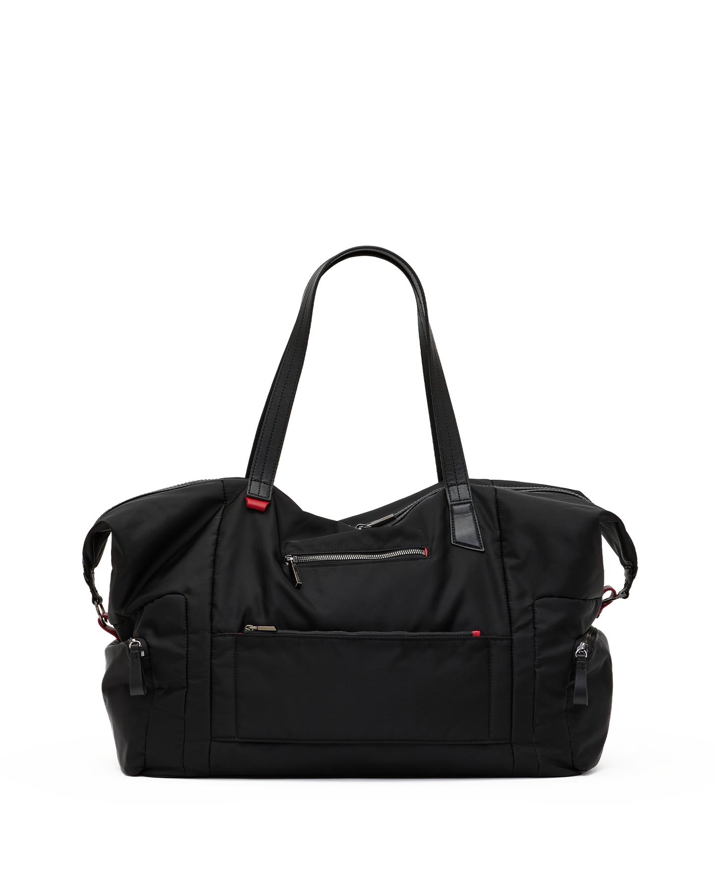 Ivy-Weekender-Black-Nylon-GM-Detail-View-1