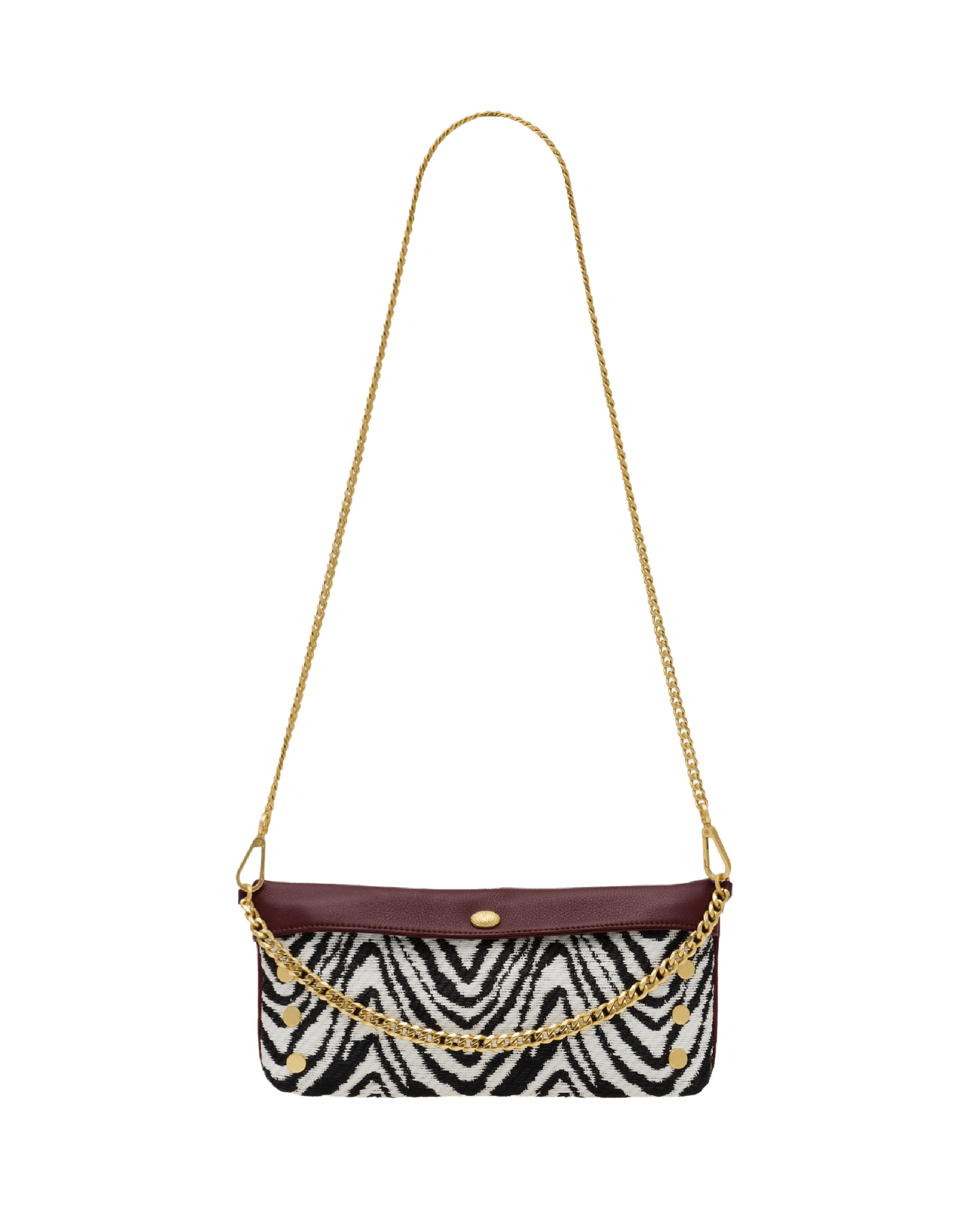 Metal-Chain-Long-Strap-BG-Model-View-2