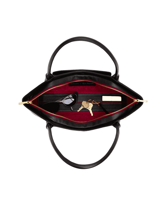 Paul-Short-Black-Press-BG-Red-Zip-Inside-View