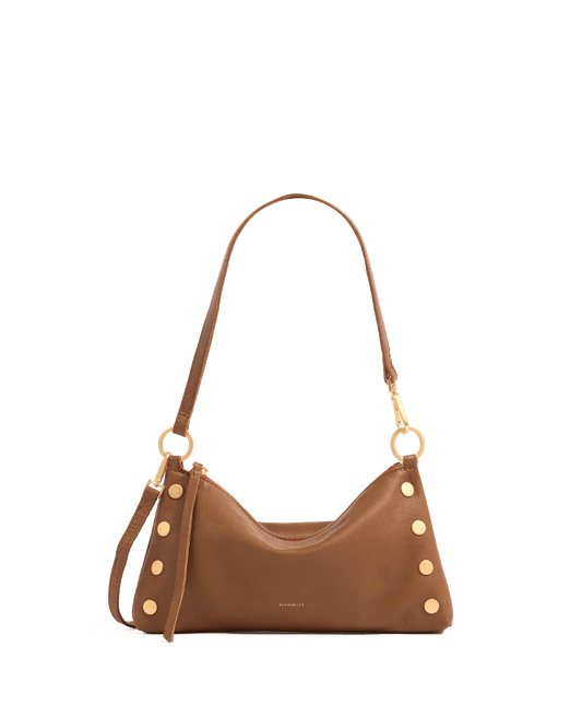 Kyle-Mahogany-Pebble-BG-Red-Zip-Front-View
