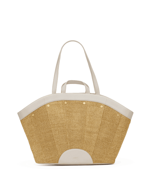 Shelley-Resort-Tote-Calla-Lily-White-Raffia-BGH-Front-View-2