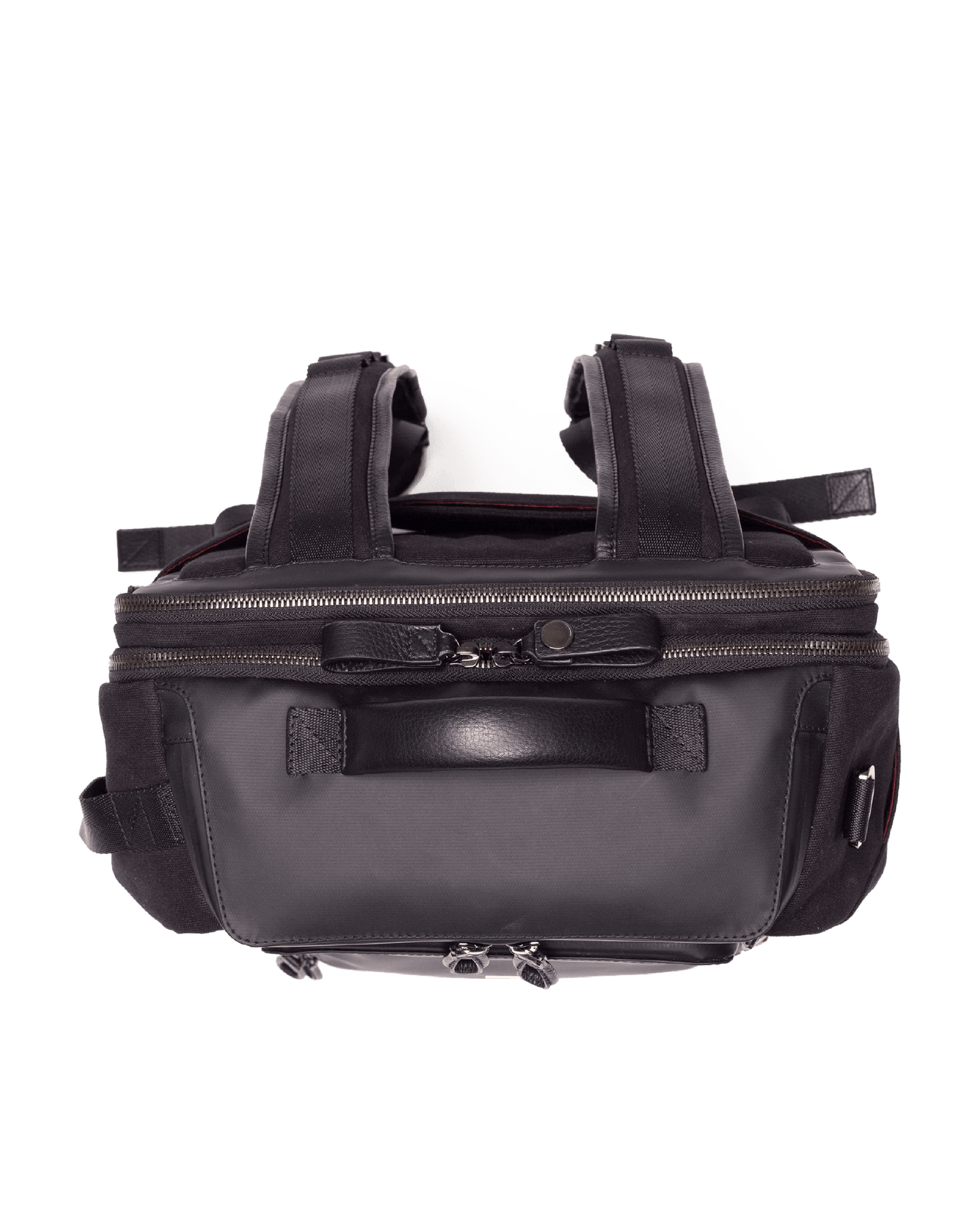 Burbank-Backpack-Black-Nylon-Model-View