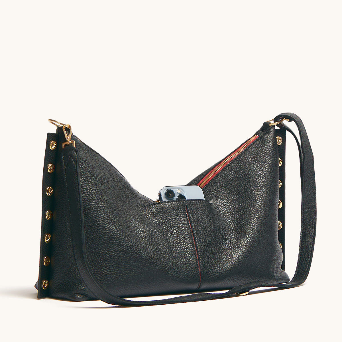 Mr-G-Black-BGH-Red-Zip-Front-View