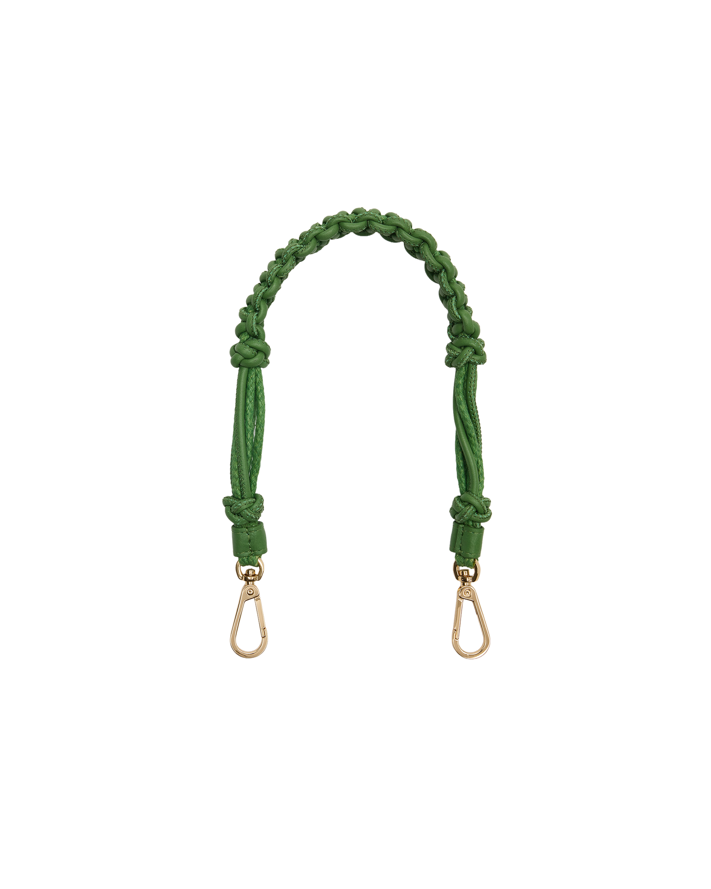 Knotted Short Strap | Dill/Gold