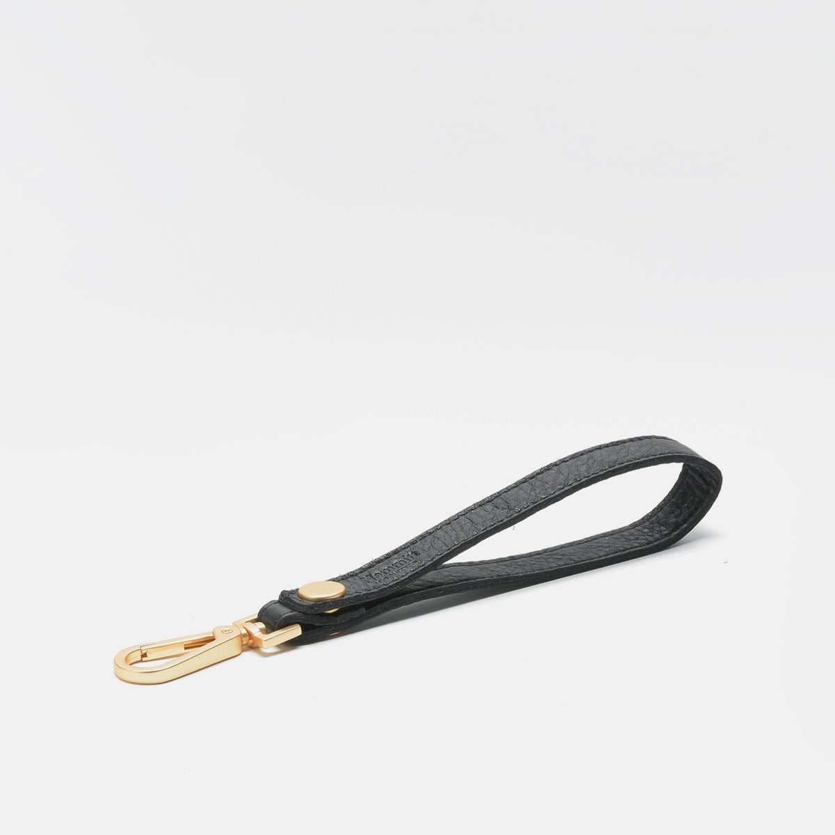 Wristlet Strap | Black/Brushed Gold