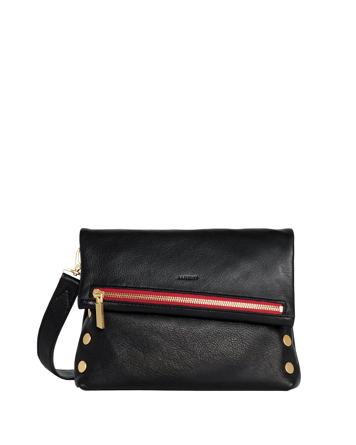 VIP | Black/Brushed Gold Red Zip | Med