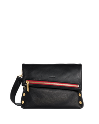 VIP | Black/Brushed Gold Red Zip | Med