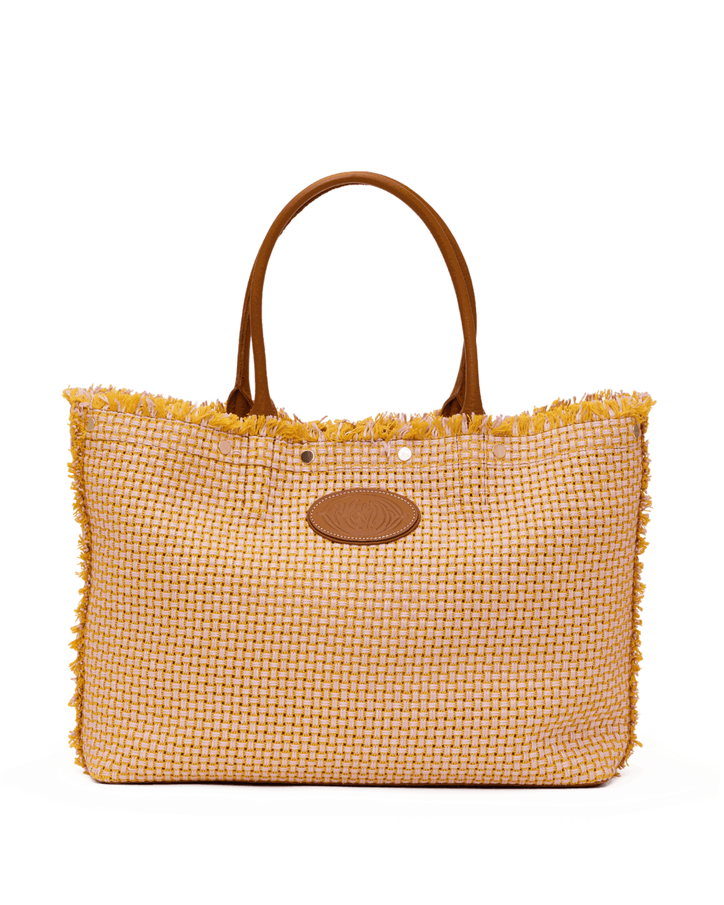 Olympia Tote | Pink Lemonade/Gold