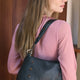 Riveted Shoulder Strap | Black/Gunmetal
