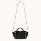 Paul | Black Press/Brushed Gold Red Zip | Mini