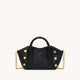 Paul | Black Press/Brushed Gold Red Zip | Mini