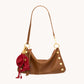 Lauri Boot Charm | Red Flare/Brushed Gold