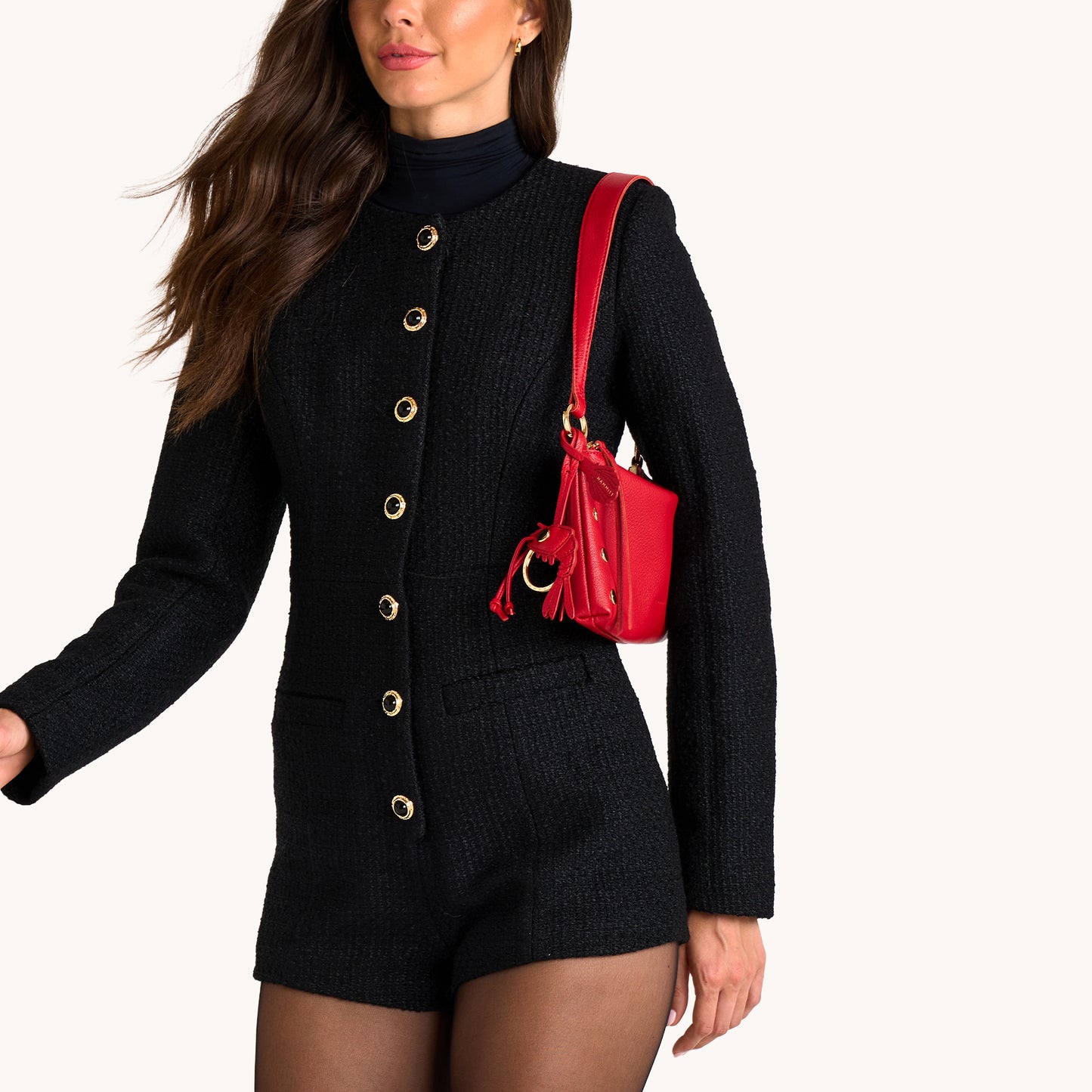 Shrimply Irresistible Charm | Chili Red/Gold