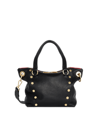 Daniel | Black/Brushed Gold Red Zip | Med