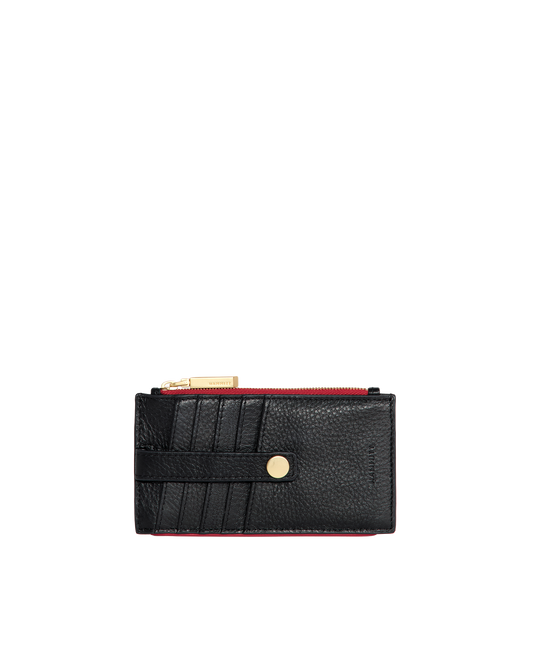 210 West | Black/Brushed Gold Red Zip