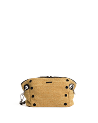 Daniel Crossbody Clutch | Chaparral Raffia/Gunmetal | Sml