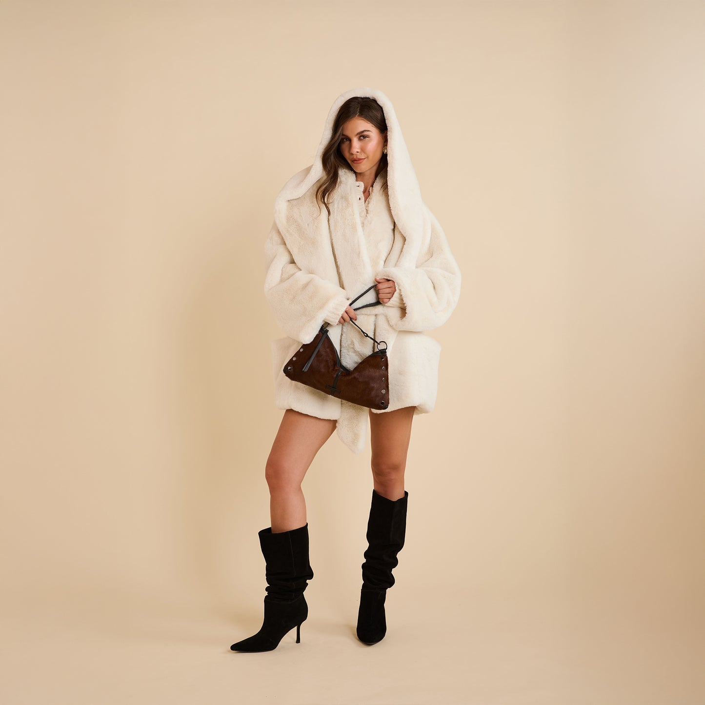 Kyle | Calf Hair/Gunmetal | Med