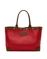 Olympia Tote | Caramel Apple/Antique Gold