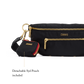 Charles Crossbody | Black Nylon Cargo/Gold | Med